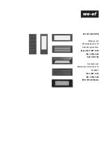 Предварительный просмотр 1 страницы WE-EF STO LED Series Installation And Maintenance Instructions Manual