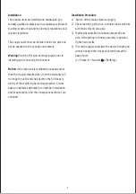 Preview for 4 page of WE-EF VFL530-SE LED Installation And Maintenance Instructions Manual