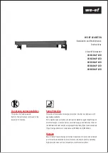 WE-EF VLR110-AP LED Installation And Maintenance Instructions Manual preview