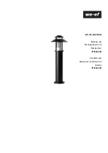 WE-EF ZTY630 LED Installation And Maintenance Instructions Manual preview