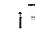 Preview for 1 page of WE-EF ZTY630 LED Installation And Maintenance Instructions Manual