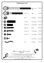 Preview for 3 page of We BTNAP Assembly Instructions Manual