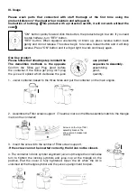 Предварительный просмотр 6 страницы weasy SX24 Instruction Manual