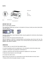 Предварительный просмотр 5 страницы weasy TAK12 Instruction Manual