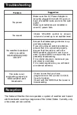 Preview for 25 page of WEATHER DIRECT MD319 Owner'S Manual