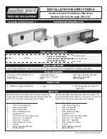 Предварительный просмотр 1 страницы Weather Guard 246-3-02 Installation Instructions Manual