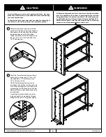 Предварительный просмотр 3 страницы Weather Guard JUMBO VAN SHELVING Installation Manual