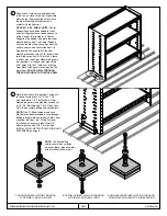 Предварительный просмотр 4 страницы Weather Guard JUMBO VAN SHELVING Installation Manual