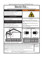 Предварительный просмотр 64 страницы Weather-Rite UHA100 Installation, Operation & Service Manual