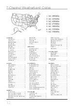 Предварительный просмотр 12 страницы Weather X FR6817DT Instruction Manual