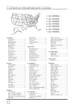 Preview for 12 page of Weather X RPS8807DT Instruction Manual