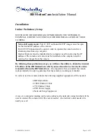 Preview for 11 page of WeatherBug UM24 System Installation, Operation And Maintenance Manual