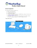 Предварительный просмотр 13 страницы WeatherBug Weather Station Installation, Operation And Maintenance Manual