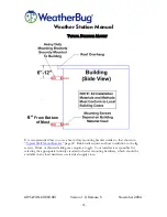 Предварительный просмотр 21 страницы WeatherBug Weather Station Installation, Operation And Maintenance Manual