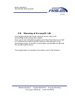 Предварительный просмотр 7 страницы Weatherdock easyAIS-LAN A046 Operation Manual