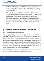 Preview for 6 page of Weatherdock easyONE-DSC-CL  A10901 User Manual