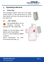 Preview for 9 page of Weatherdock easyONE-DSC-CL  A10901 User Manual