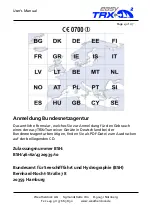 Preview for 4 page of Weatherdock easyTRX2 S series Manual