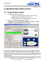 Preview for 72 page of Weatherdock easyTRX2 S series Manual