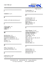 Preview for 115 page of Weatherdock easyTRX2 S series Manual