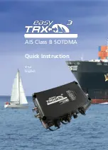 Preview for 1 page of Weatherdock easyTRX3 Quick Instruction