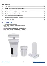 Preview for 2 page of WeatherFlow Tempest Quick Instruction Manual