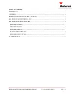 Preview for 4 page of Weatherford SLS Baseline 8900 Installation, Setup And Calibration Manual