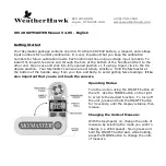 Preview for 2 page of WeatherHawk SKYMASTER SM-28 Manual