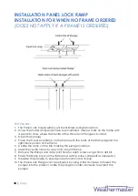 Preview for 48 page of WeatherMaster Eclipse Shutters Installation Manual