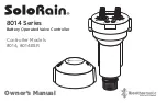 Weathermatic SoloRain 8014 Series Owner'S Manual preview