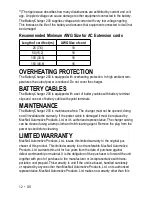 Предварительный просмотр 12 страницы WeatherTech BatteryCharger 200 User Manual