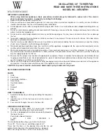 Предварительный просмотр 1 страницы Weatherworks 30TSMTW1 Instructions