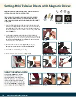 Preview for 10 page of Weaver Master Tools Little Wonder 2019 Owner'S Manual