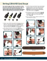 Preview for 22 page of Weaver Master Tools Little Wonder 2019 Owner'S Manual