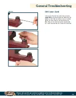 Preview for 29 page of Weaver Master Tools Little Wonder 2019 Owner'S Manual