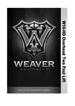 Weaver W10-HD Installation & Operation Manual preview