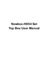 Web Views NowBox-HD54 User Manual preview