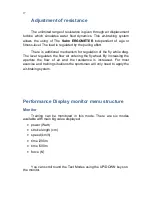 Preview for 17 page of Weba Sport SWIM ERGOMETER Operating Manual