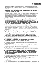 Preview for 2 page of Webasto Air Top Series Operating Instructions Manual