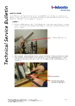 Предварительный просмотр 10 страницы Webasto Azimut 43 Fly Technical Service Bulletin