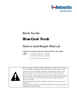 Webasto BlueCool Truck BCT010300A Service And Repair Manual preview