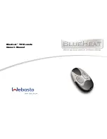 Webasto BlueHeat T91 Owner'S Manual preview