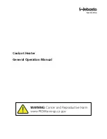 Webasto Coolant General Operations Manual preview
