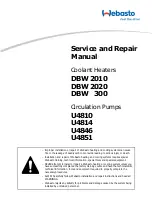 Webasto DBW 2010 Service And Repair Manual preview