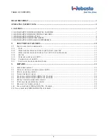 Предварительный просмотр 4 страницы Webasto HOLLANDIA 700 - 20 Series Service Manual