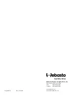 Preview for 32 page of Webasto ProMaster Ibiza Manual