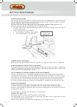 Preview for 20 page of Webb 1938316001 Original Instructions Manual