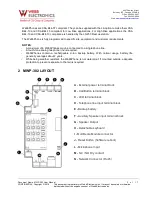 Preview for 4 page of Webb MWP-302 User Manual