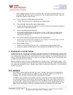 Preview for 17 page of Webb MWP-302 User Manual