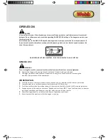 Preview for 9 page of Webb WELT26 Operators Manual & Parts Lists